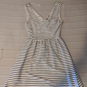 Lauren Conrad A-line Dress with back cutout